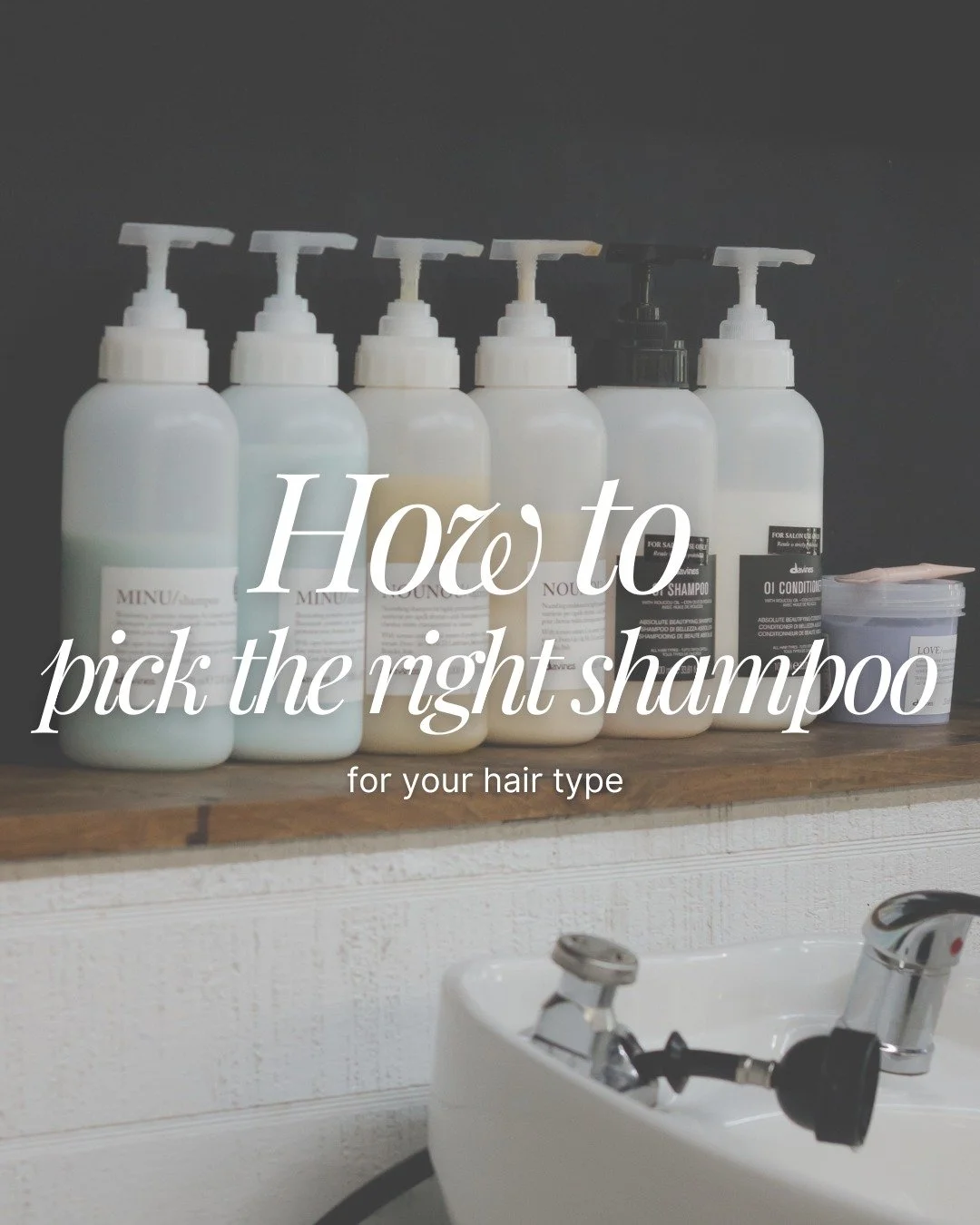 These are the most common and simple solutions but hair care is not the same to all
There are many more combinations and options based on:
&bull; scalp condition
&bull; hair density
&bull; texture
&bull; lifestyle
&bull; chemical history
During your 