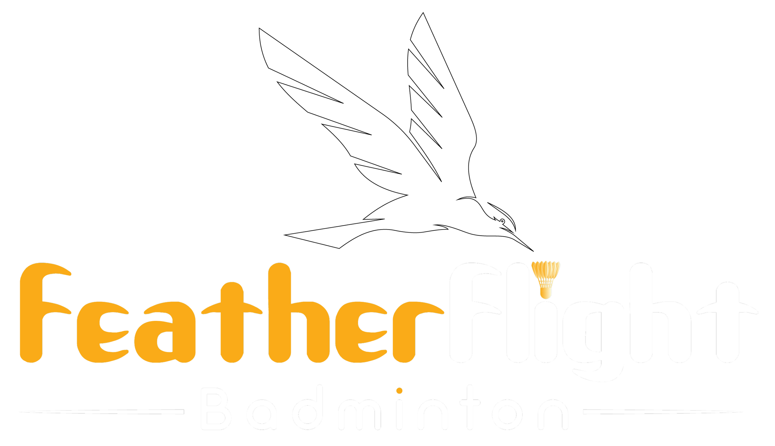 FeatherFlight Badminton logo