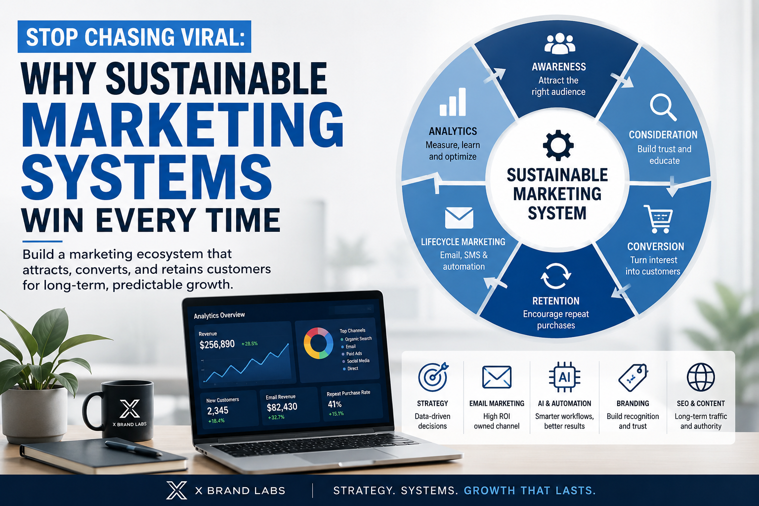 Stop Chasing Viral: Why Sustainable Marketing Systems Win Every Time