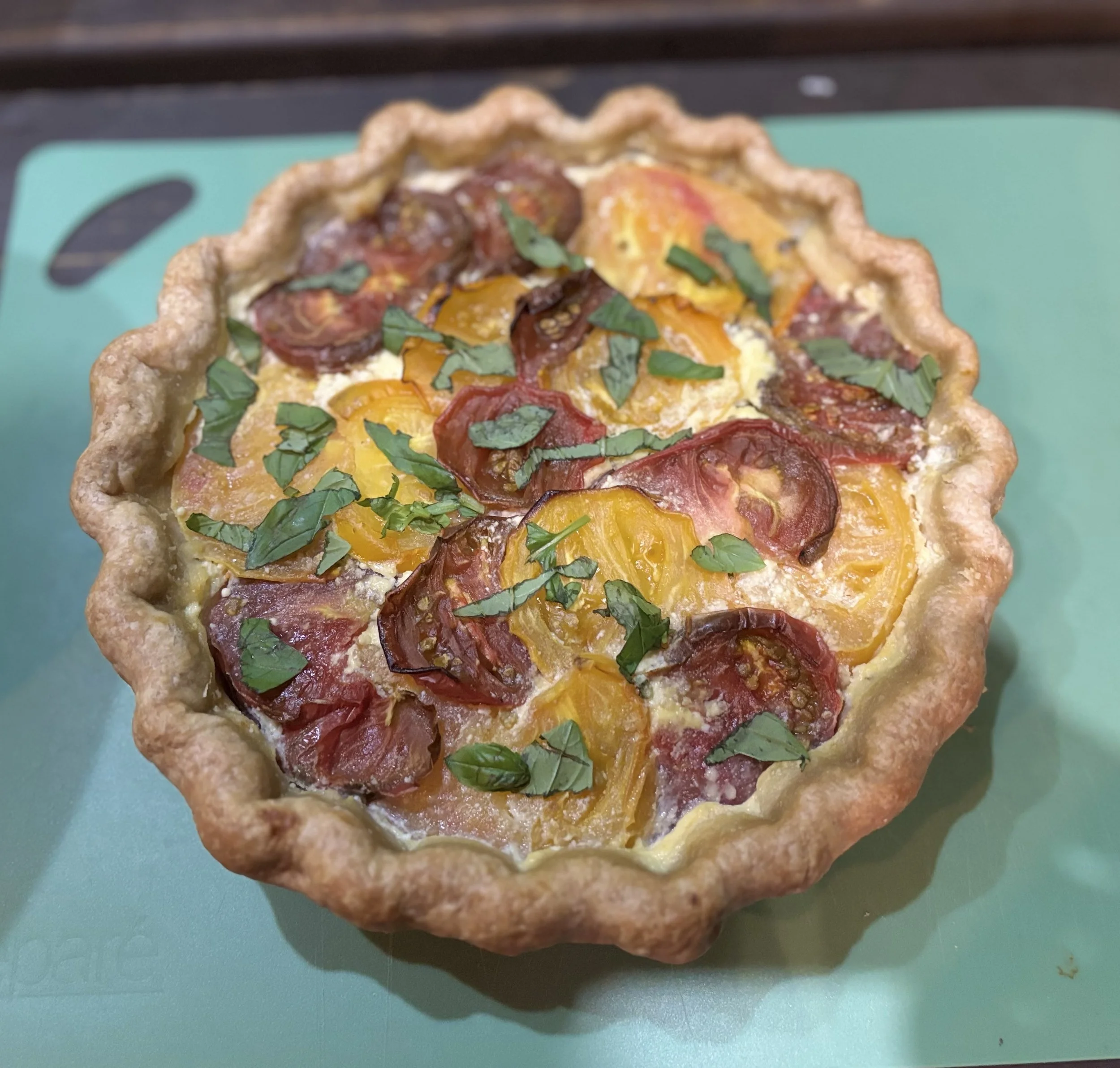Tomato Ricotta Pie