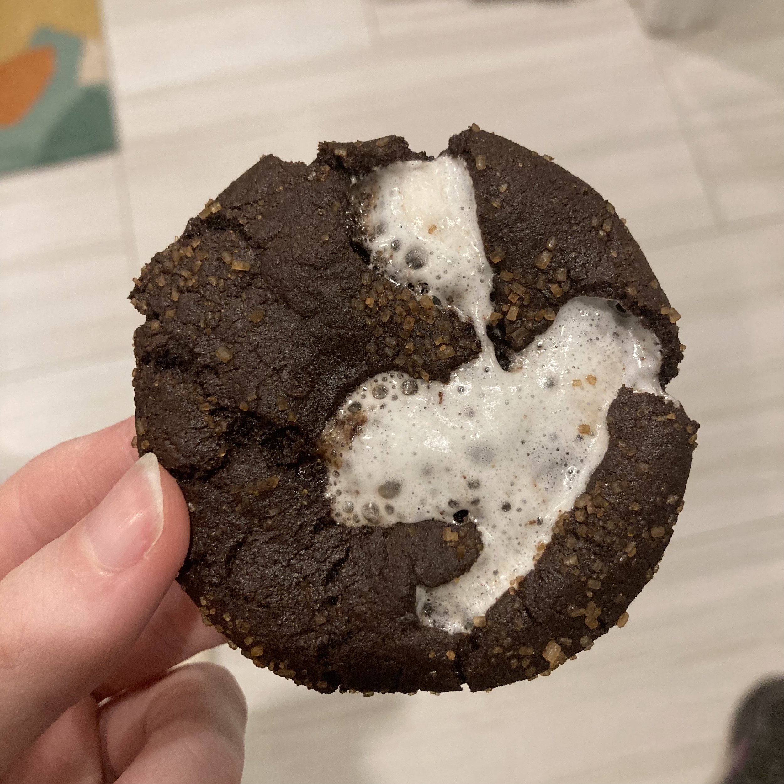 Mexican hot chocolate cookies