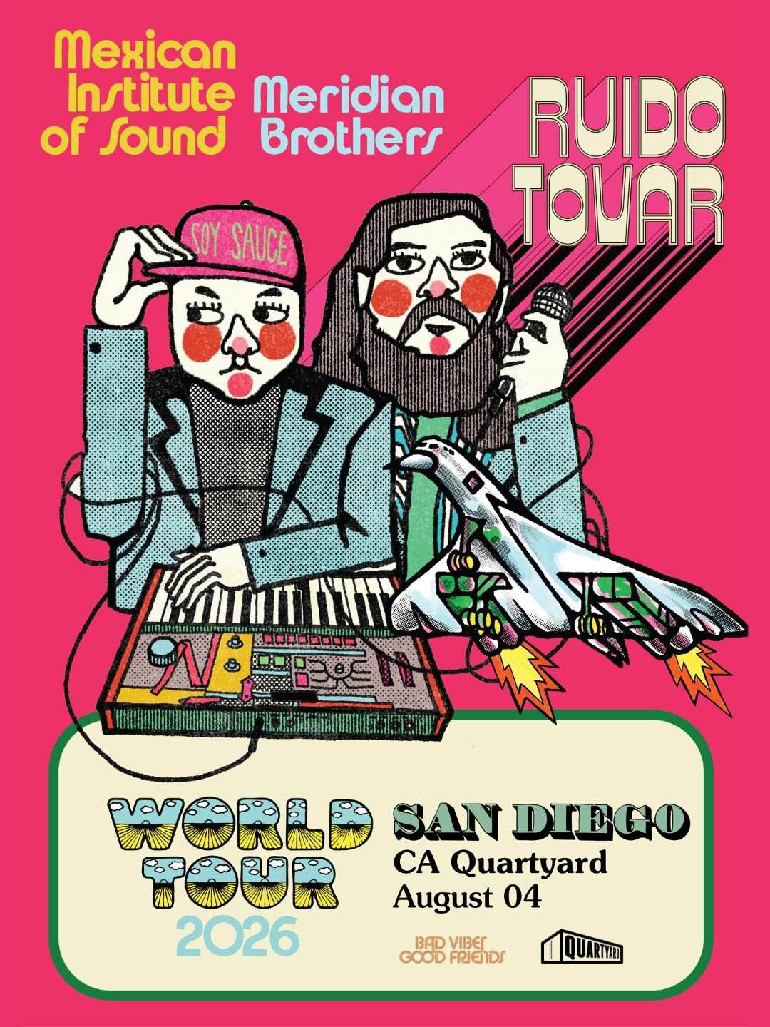 Te Mexican Institute of Sound &amp; Meridian Brothers @ Quartyard