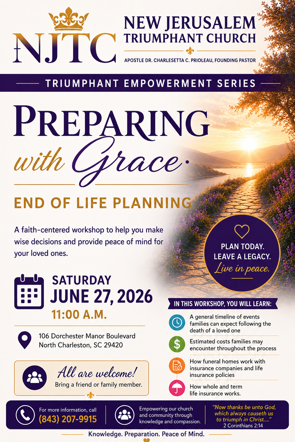Preparing with Grace: End of Life Planning