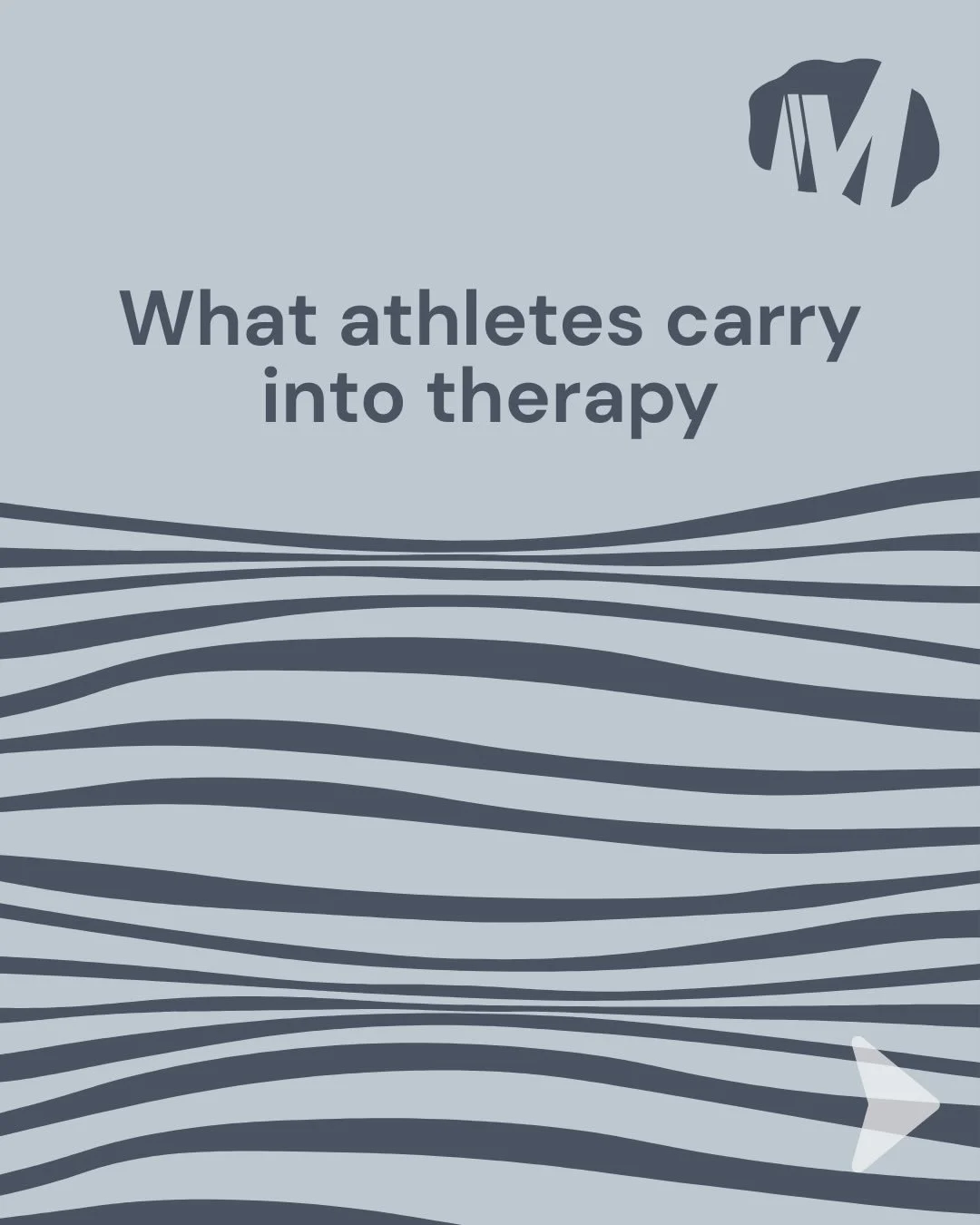 Athletes often come to therapy high-functioning and self-critical, unsure if what they are dealing with is &ldquo;enough.&rdquo;

It is.

Therapy is not about fixing.
It is about understanding how pressure, expectations, and identity shape how you th