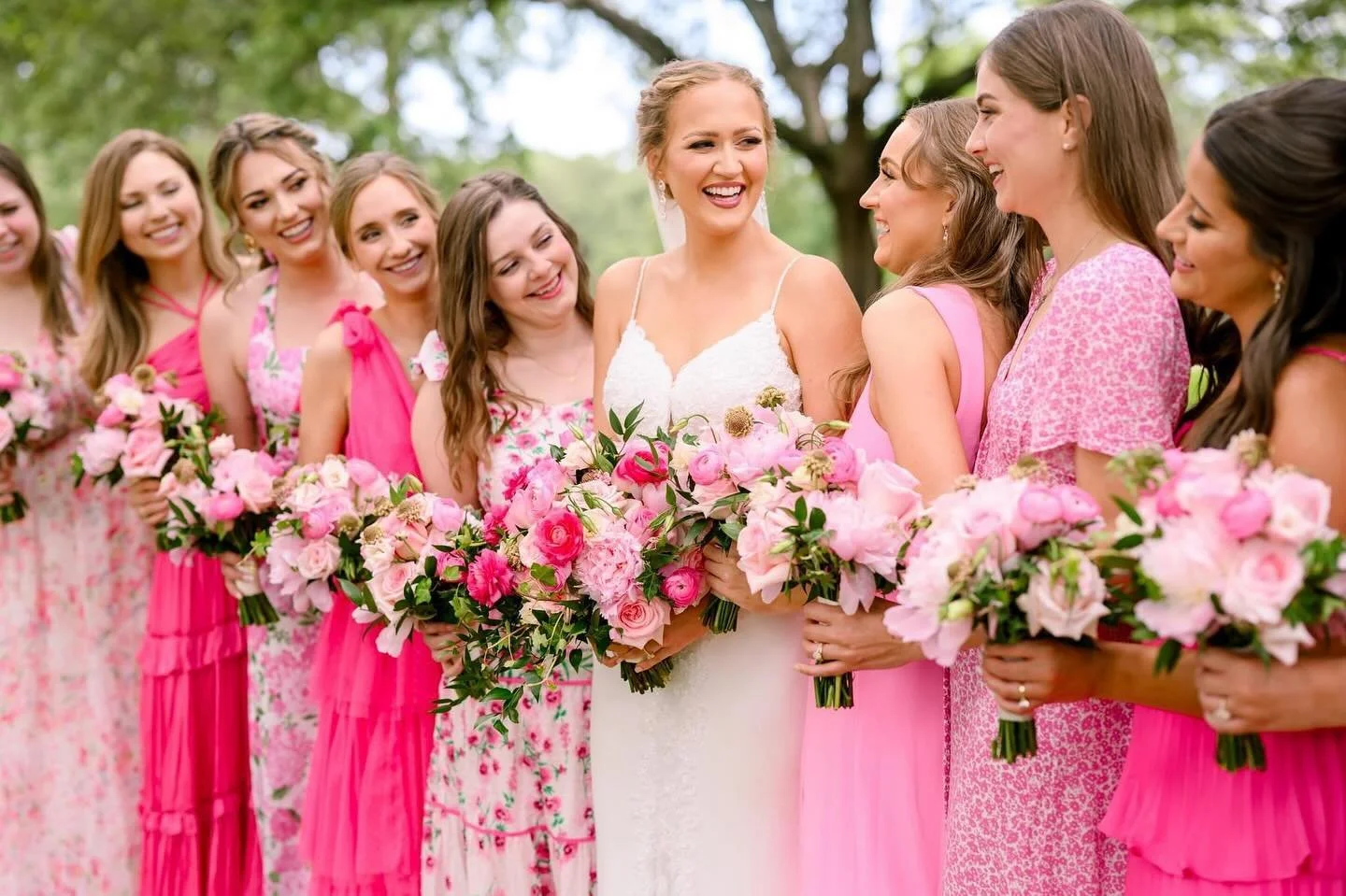 Pretty in pink&hellip; 🌸 🎀💕🌷🩷

Hair by Me and @courtneypittmanbeauty 
Photography by @sarahwellsphotography 

#nolaweddings #bridalhair #bridalparty #nolahmua #hmua #mua #hairstylist