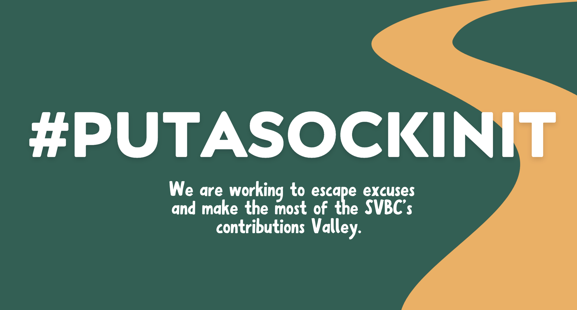 Tagline- #PutASockinit