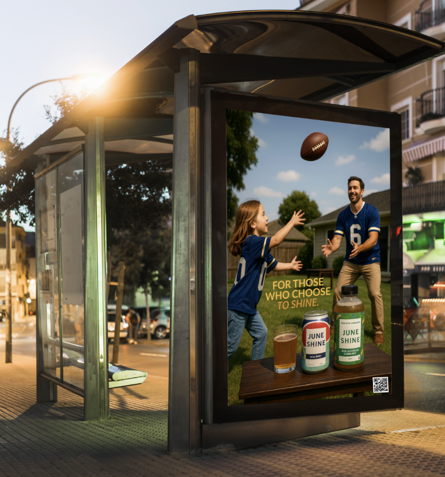 Transit Out of Home Ad