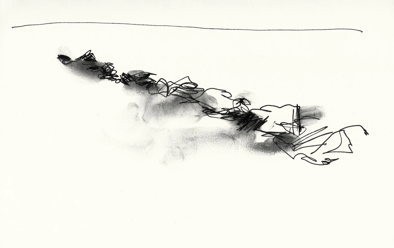 Sketchbook Long Beach, Jetty I, 2017