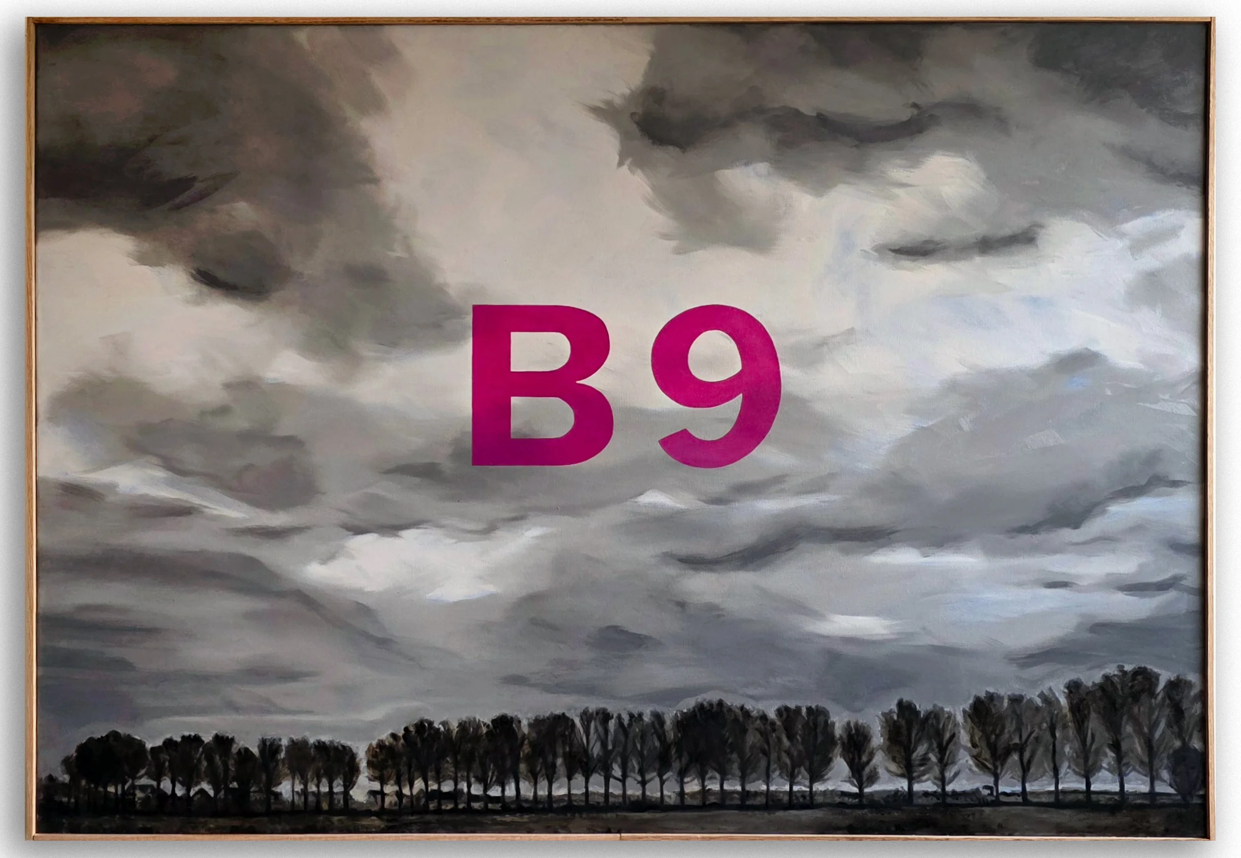 'Rhineland B9', 2026, oil on canvas, 54 x 38 inches