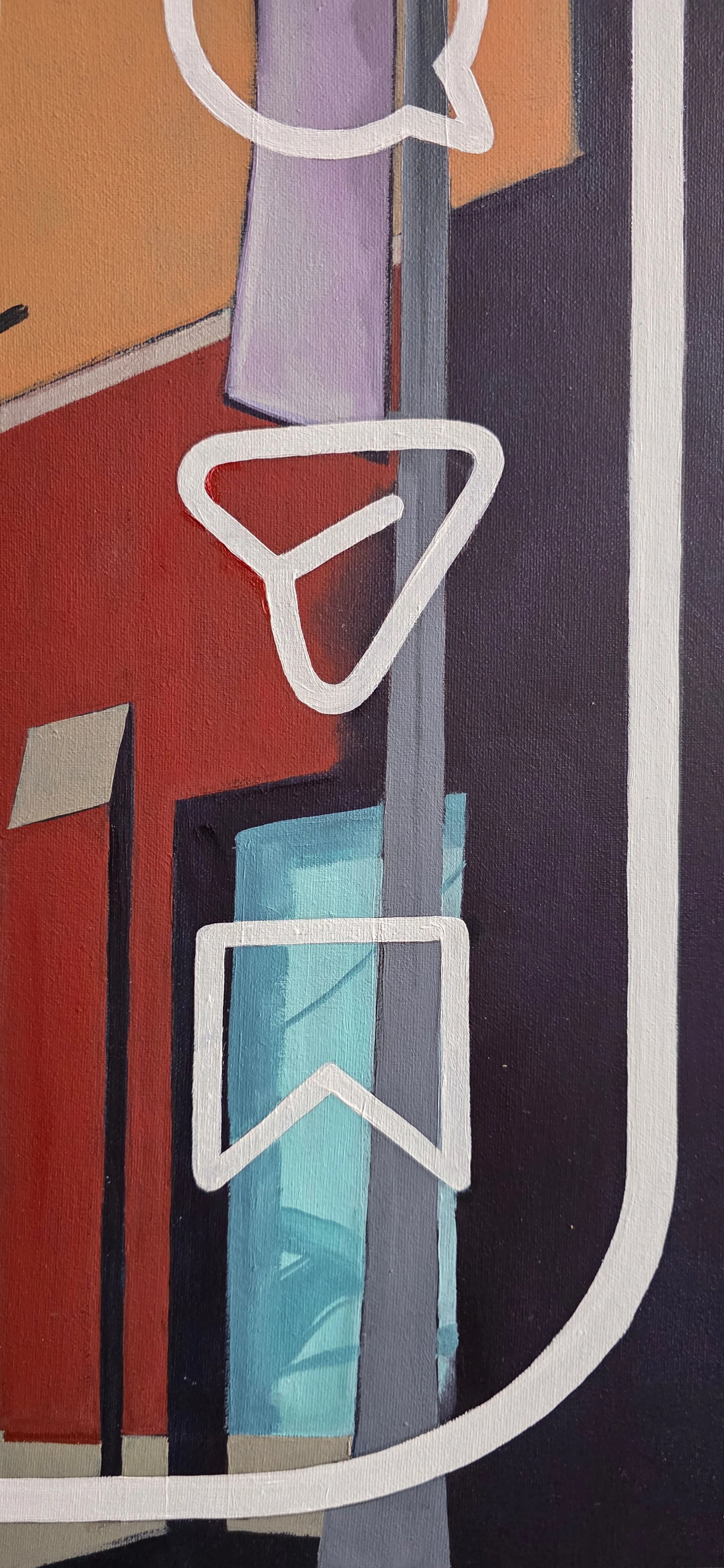 Under a De Kooning Sky (Detail)