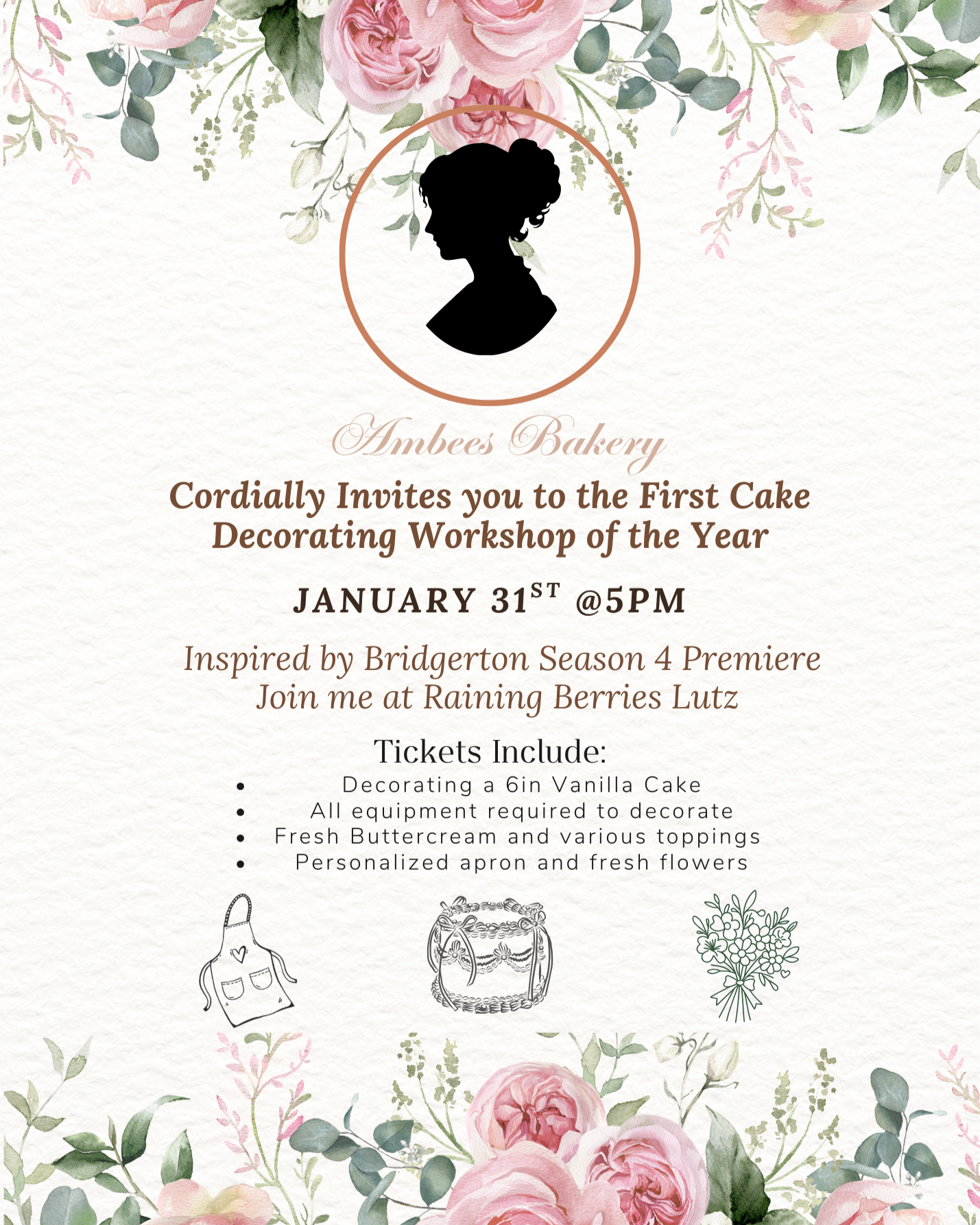 Bridgerton Inspired Workshop (Jan.31)