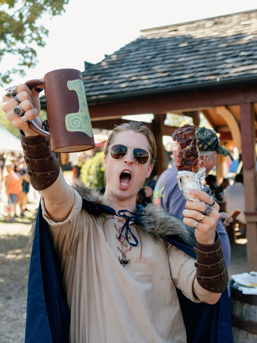 Photos from the ren fair in honor of Halloween!