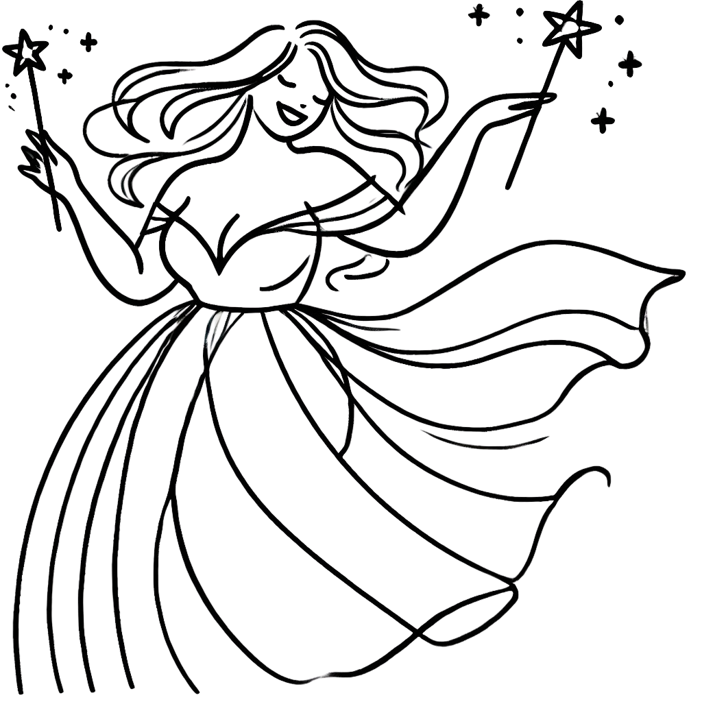 Transparent lady with wand blonde.png