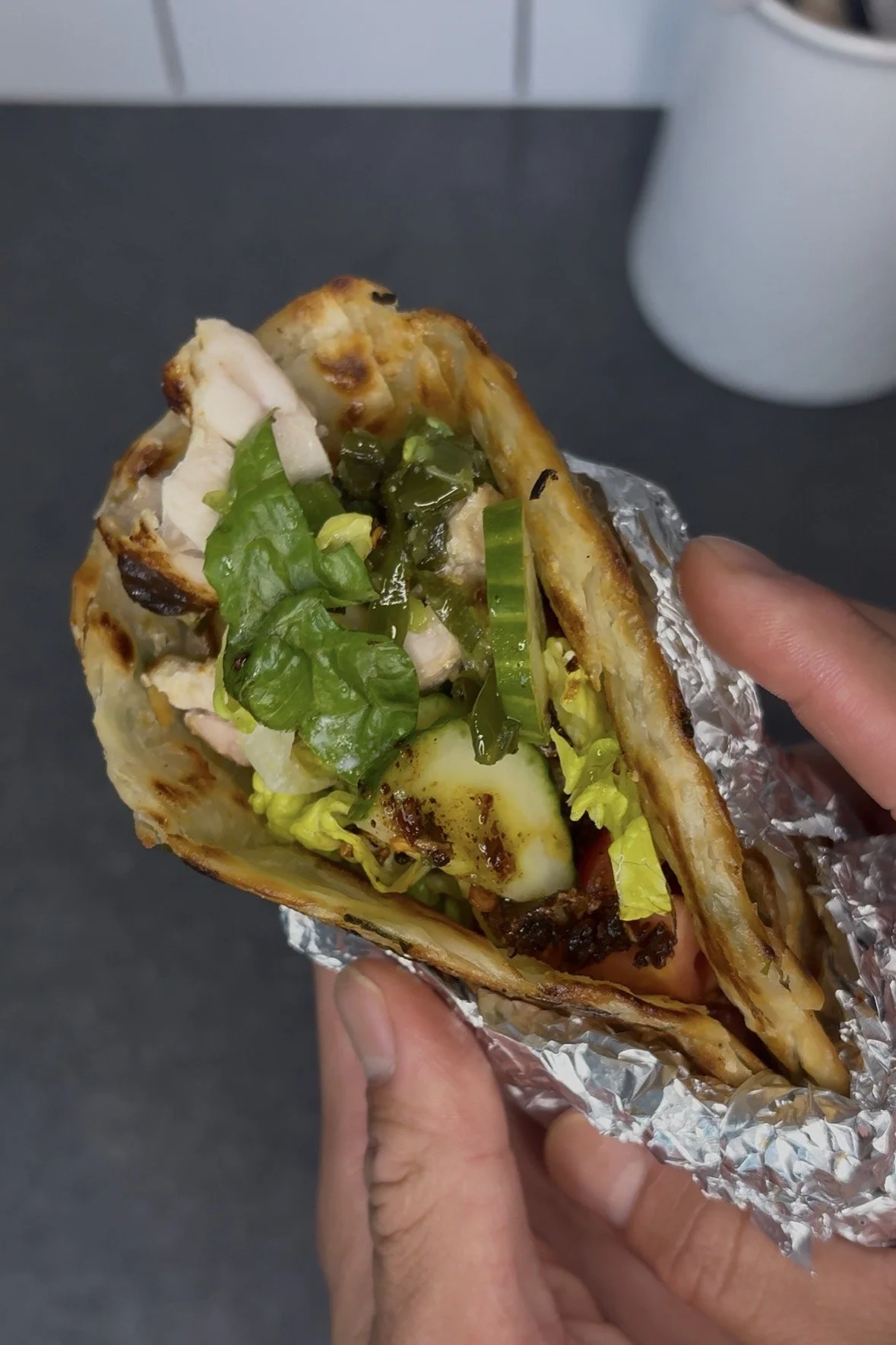 Scallion Pancake Gyros