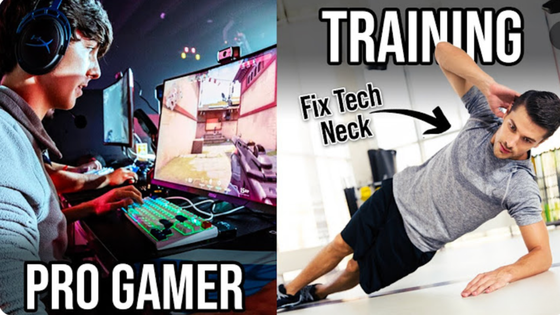 Bodyweight Exercises for Gamers: Train Anywhere