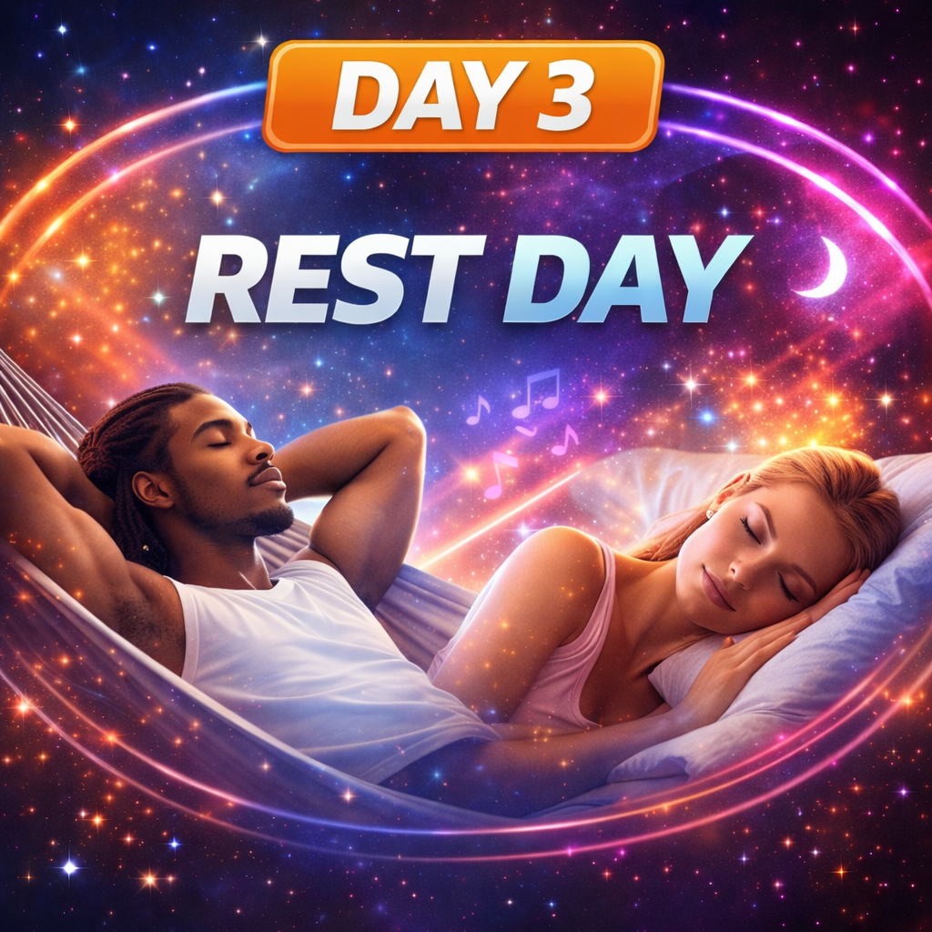 two people resting