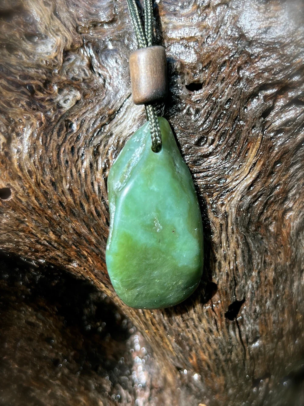 Jade Polished Stone Pendants Big Sur Jade Polished 