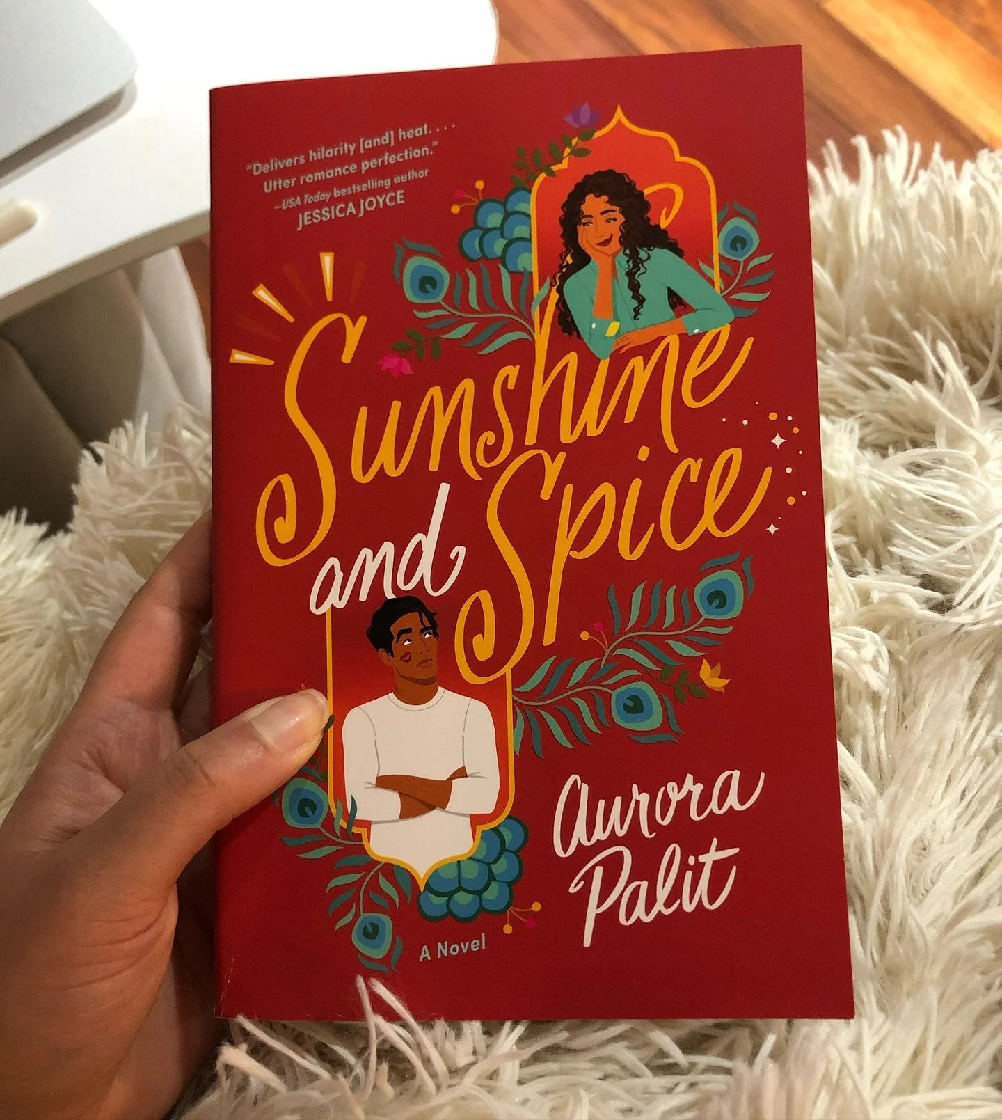 I&rsquo;m reading Sunshine and Spice by Aurora Palit! ☀️🌶️

It&rsquo;s a delightful blend of culture, family drama, and swoon-worthy romance.

Naomi and Dev are your quintessential opposites-attract
pair, and their fake relationship turns into somet