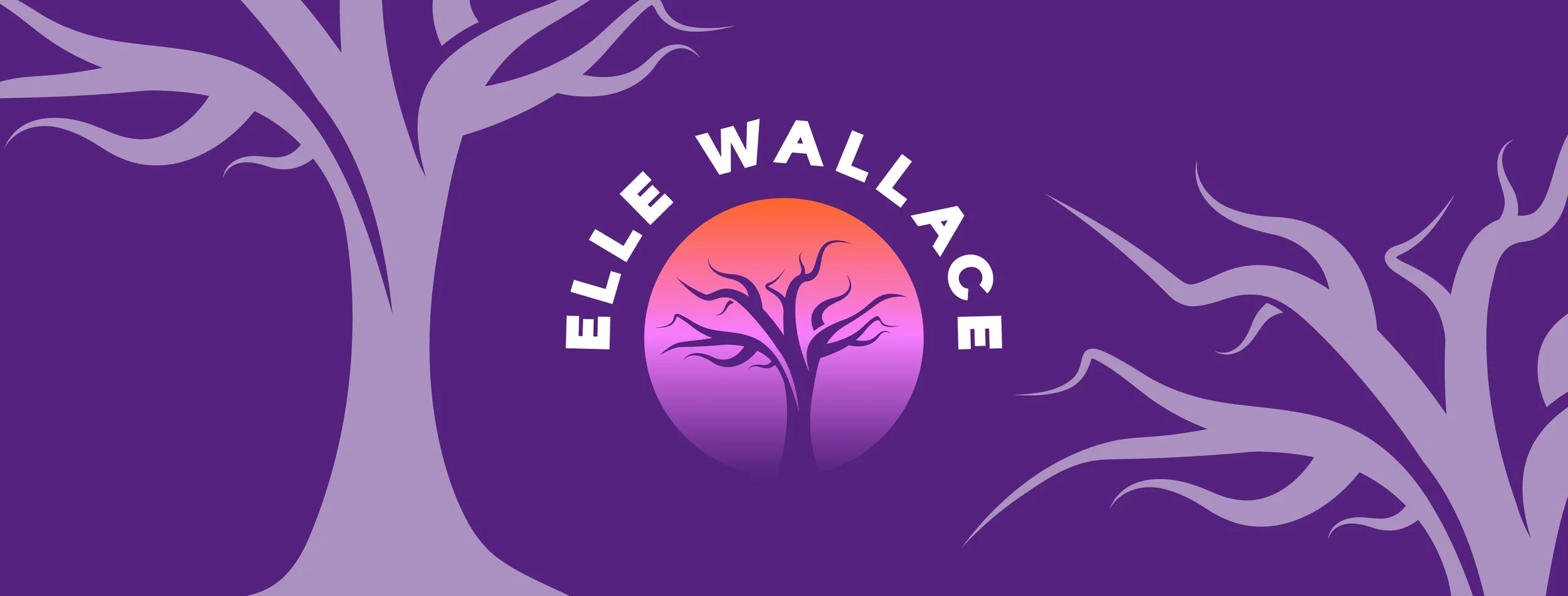 Elle Wallace Background Image with dark twisty tree