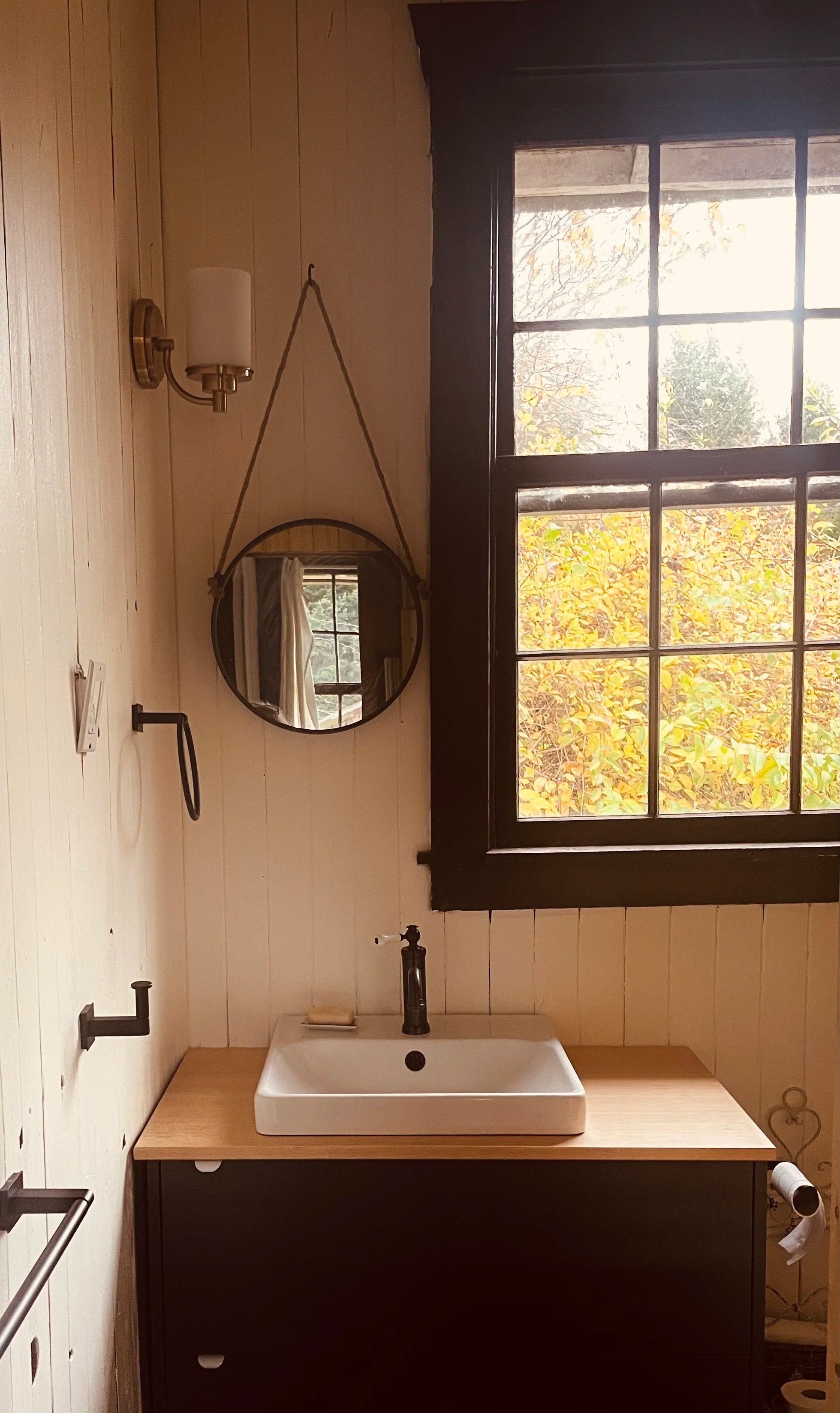 cottage washroom, sink 