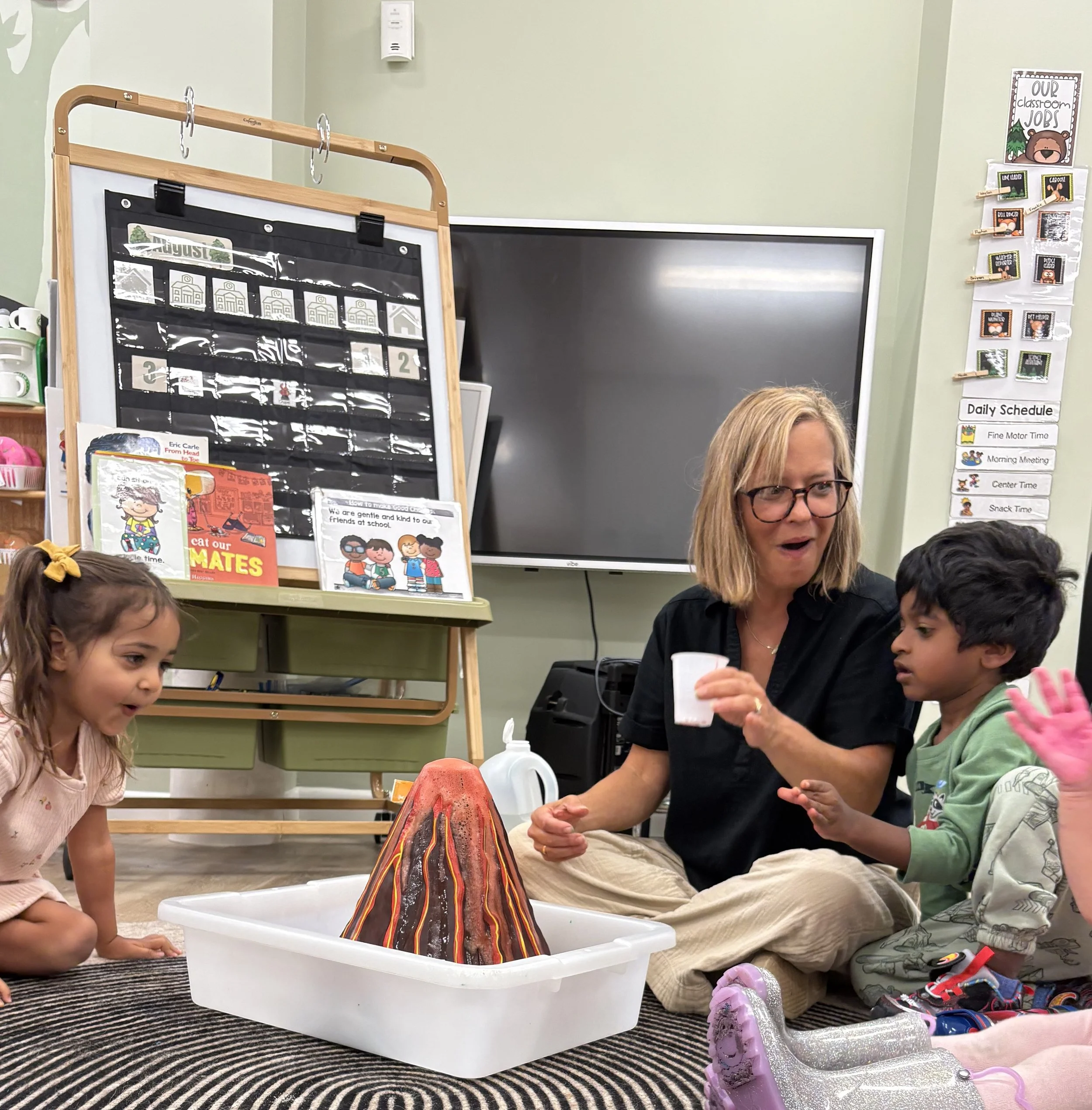Science Exploration - Volcano Experiment