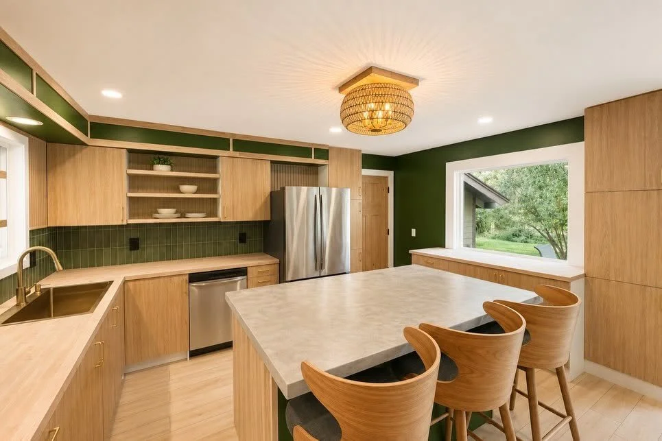 MID-CENTURY MODERN KITCHEN REMODEL