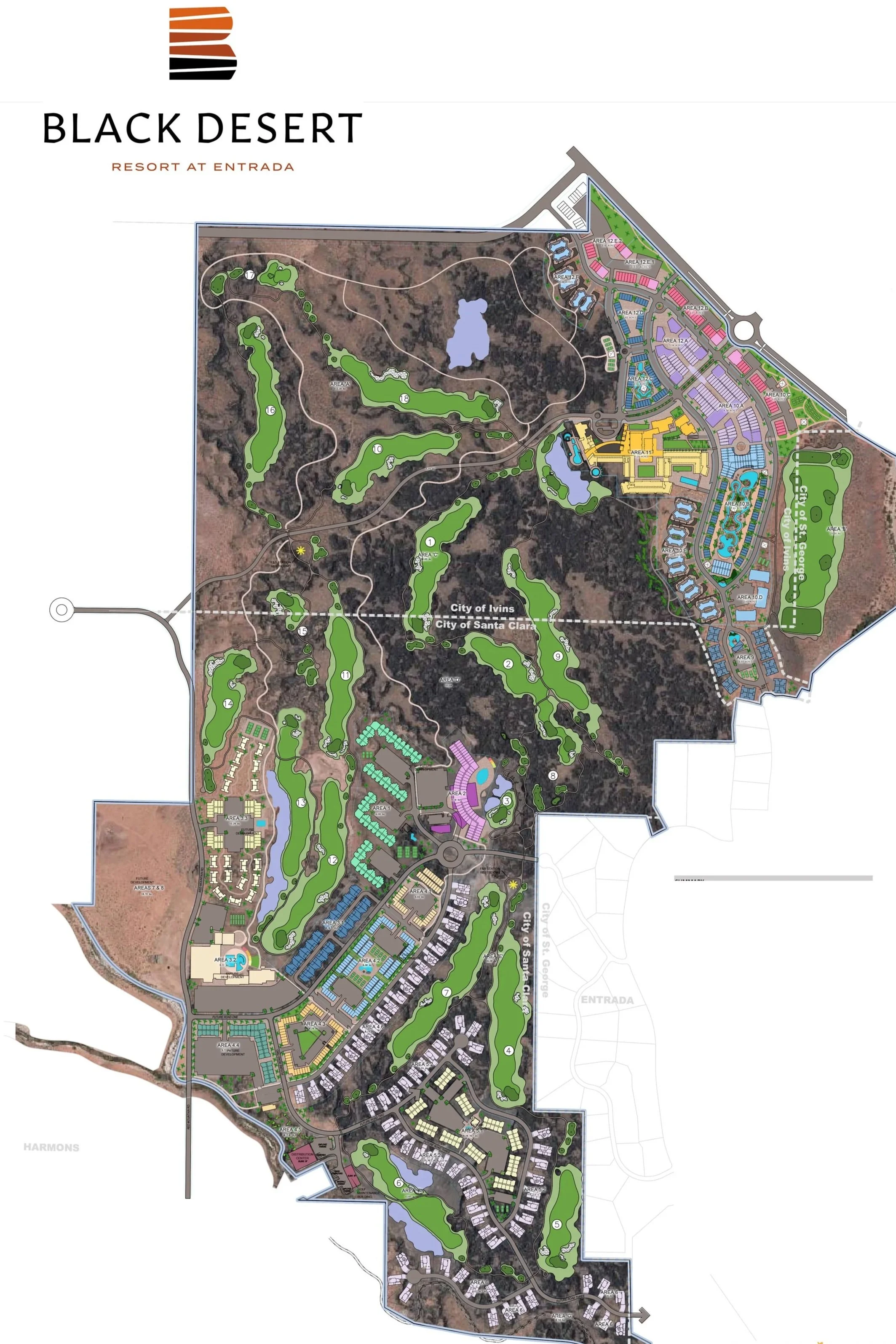 Master Planning - Resort - Black Desert Resort