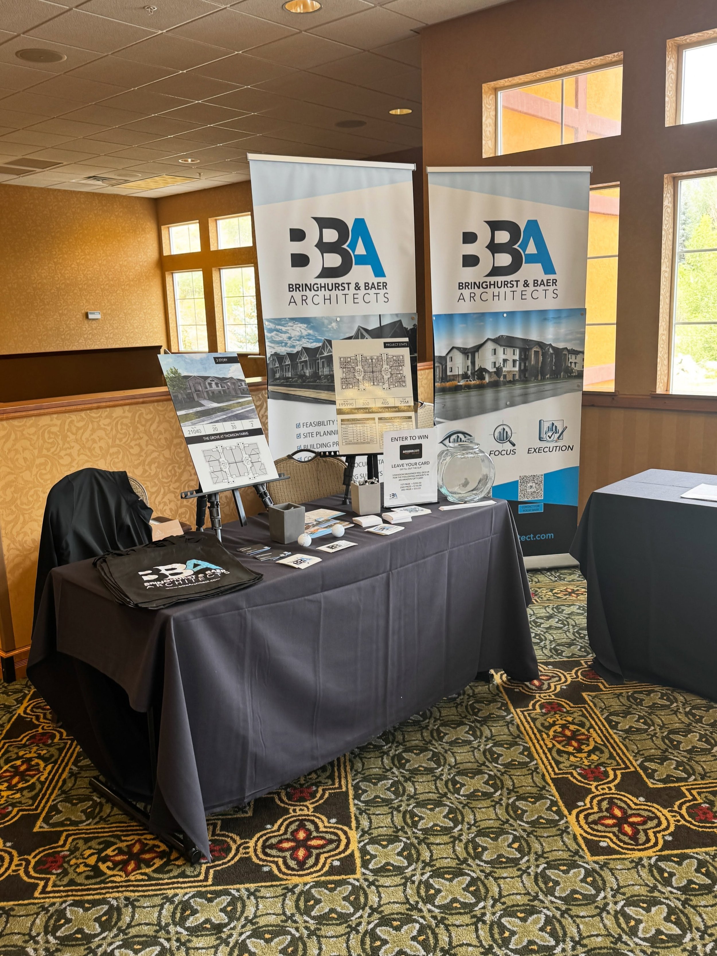 Up here in Midway UT at the Utah Housing Coalition Conference promoting BBA&rsquo;s affordable housing portfolio and design concepts.