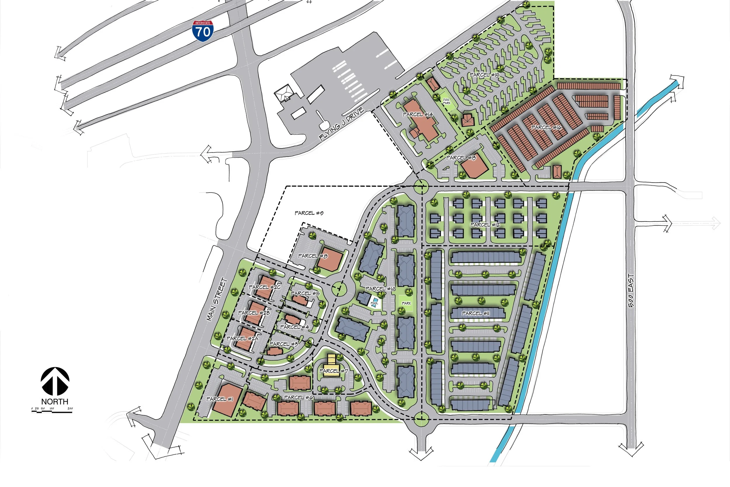 Master Planning - Mixed Use - Mountain Valley Village