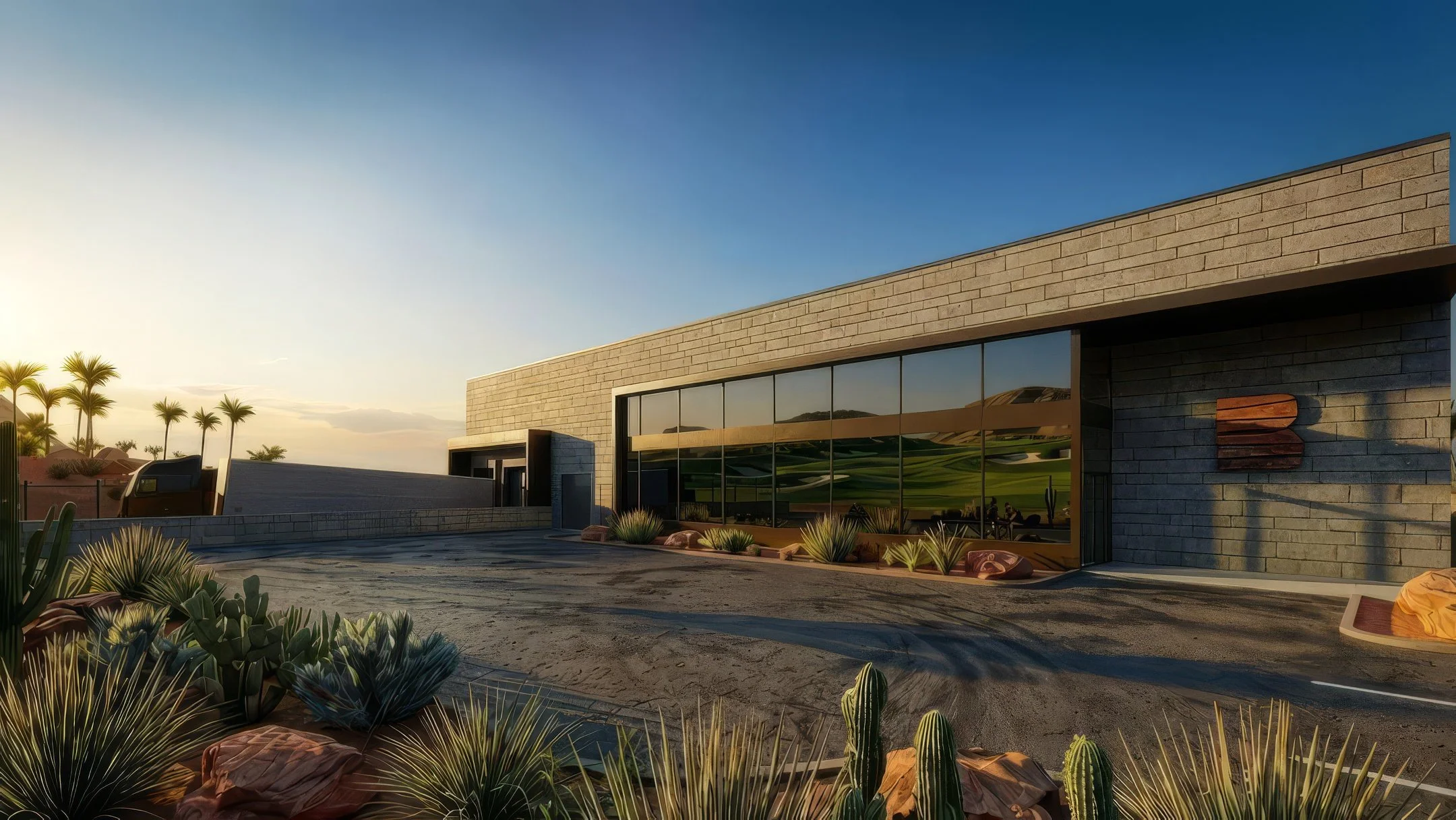 Light Industrial - Warehouse - Black Desert Resort