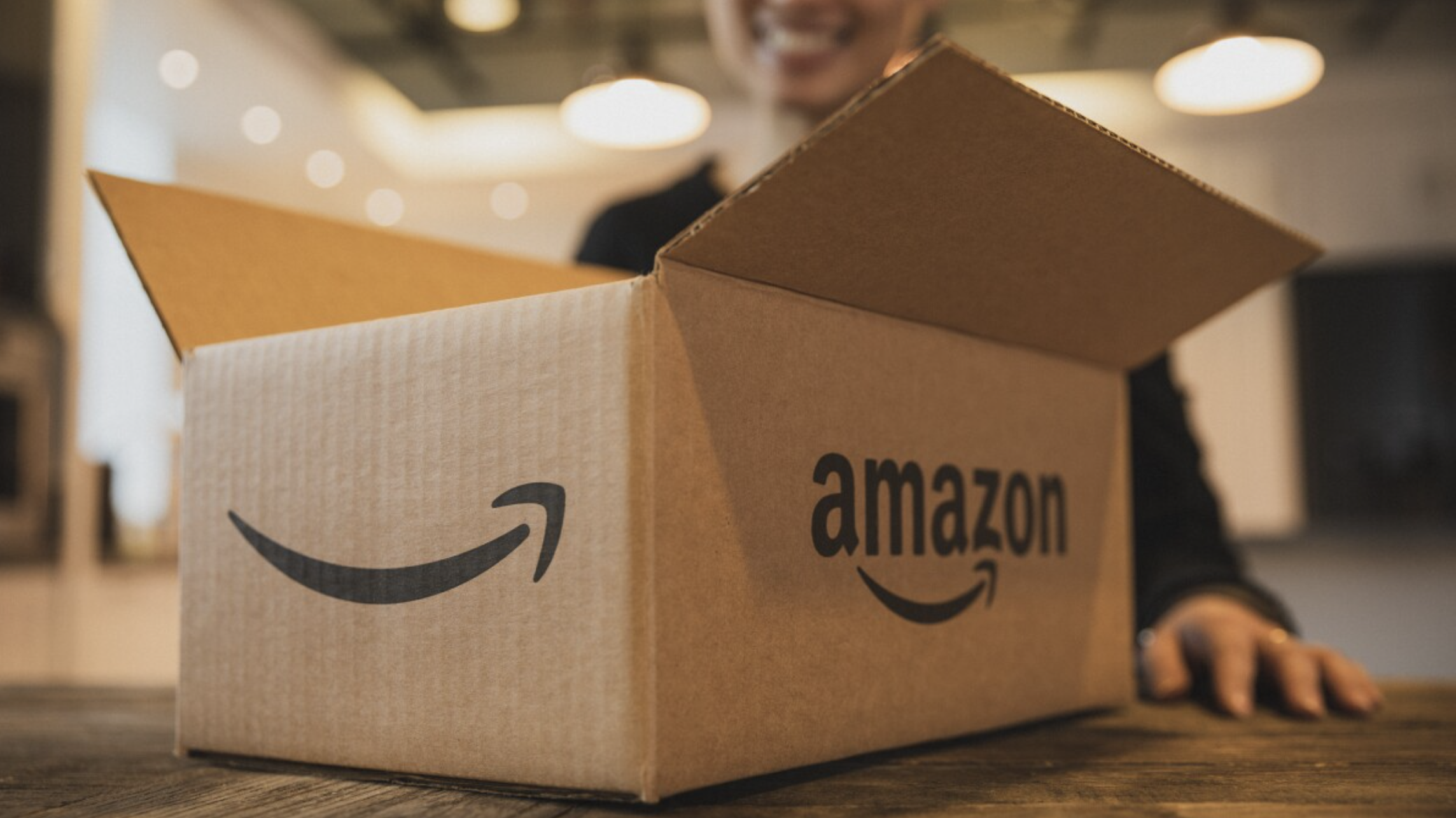 Picture of an Amazon box in a shipping dock
Artist Websites