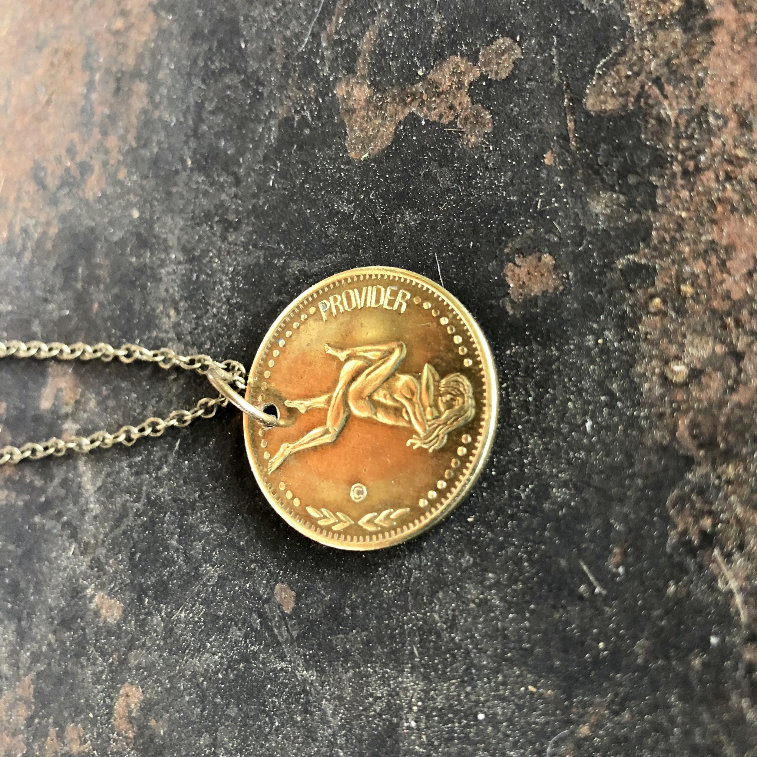 Pisces Sign Necklace - Zodiac Peep Show Token 07.jpg