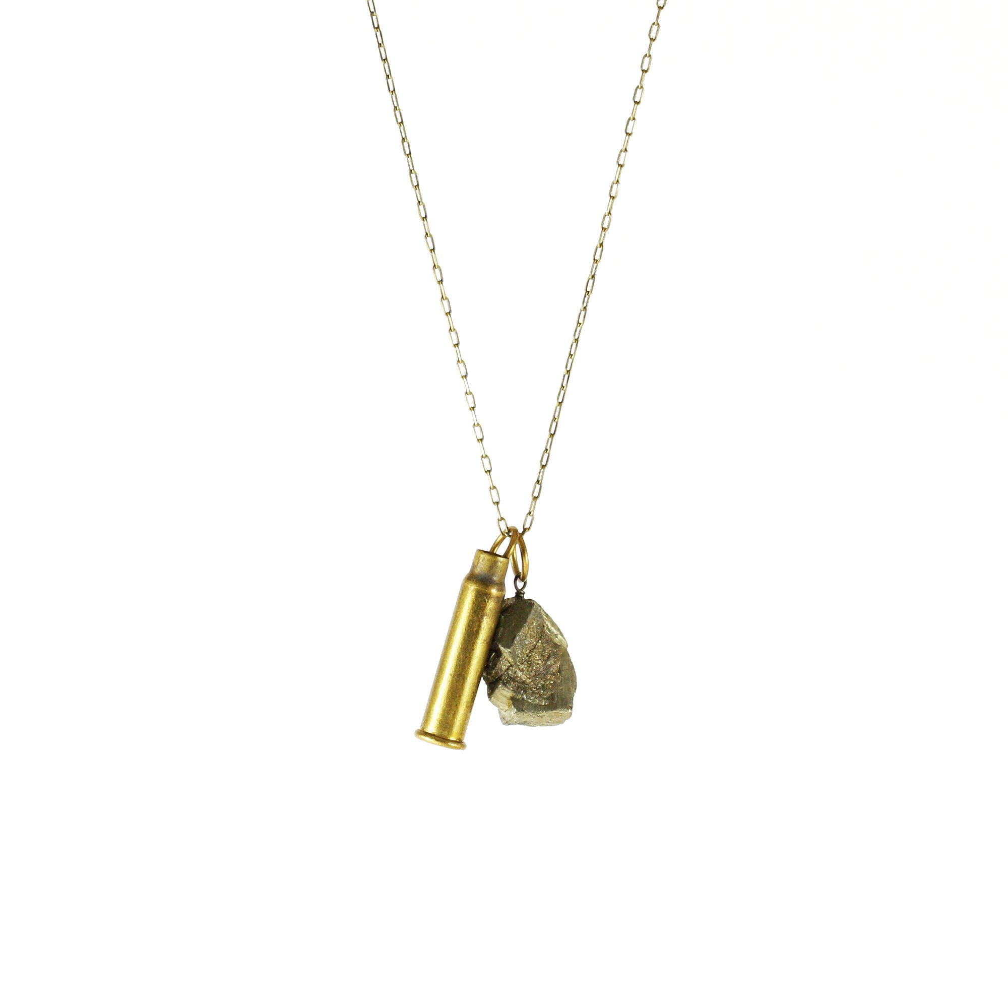 Fool's Gold and Bullet Necklace 06.jpg