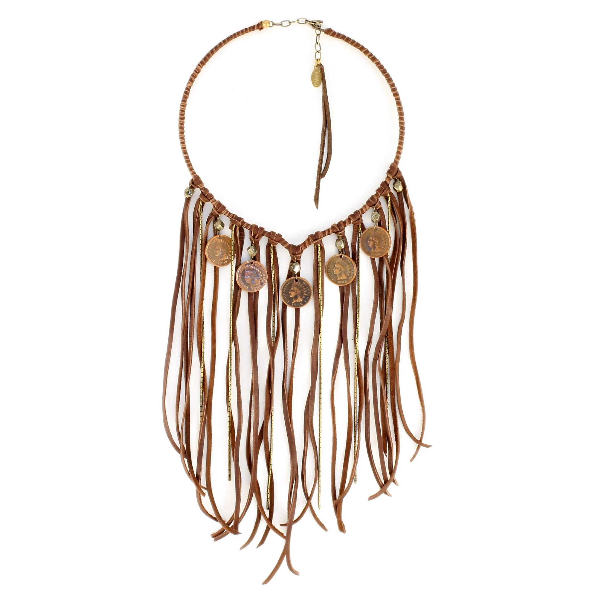 Indian Head Cent & Leather Collar-10.jpg