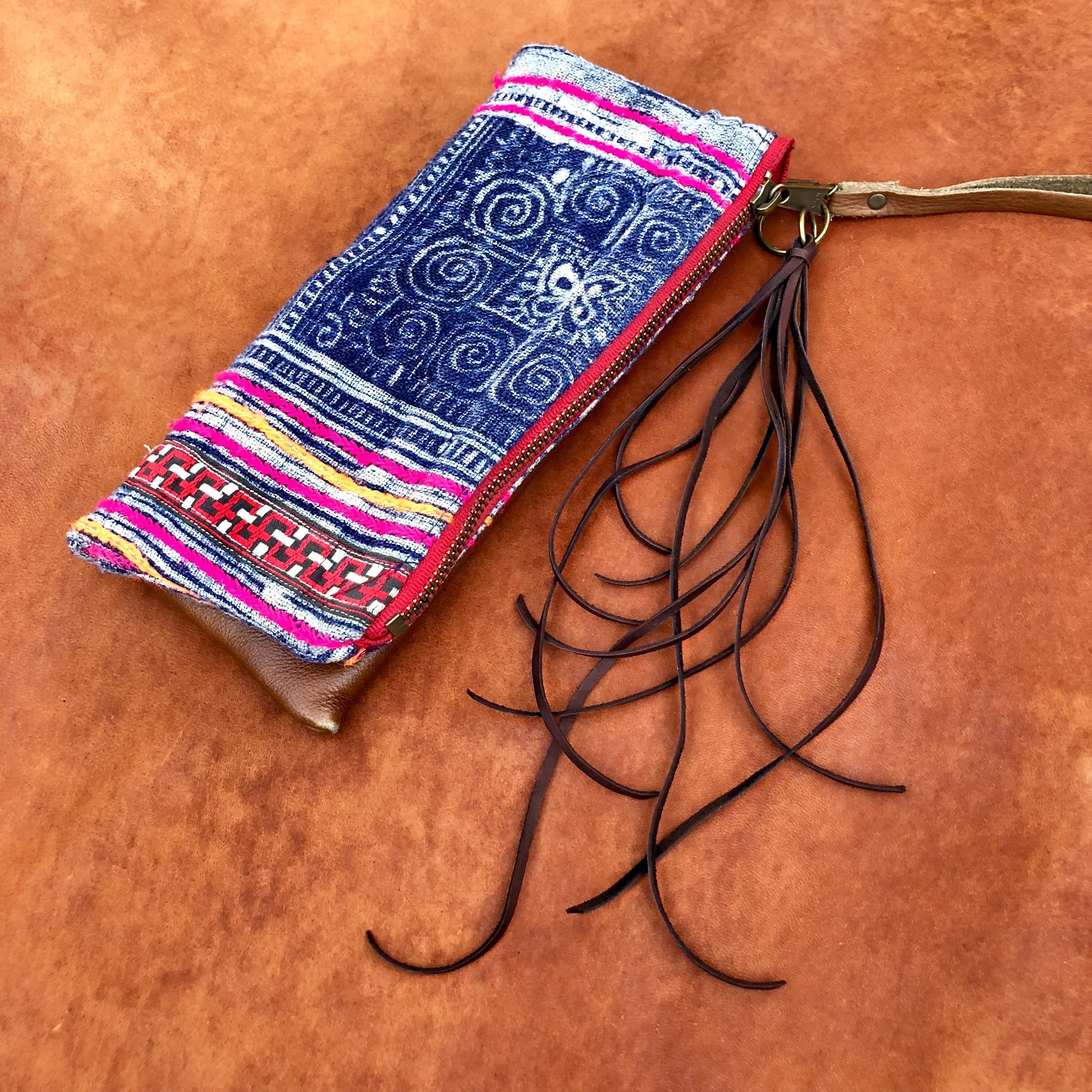 Leather Tassel Key Ring - Chocolate 04.jpg