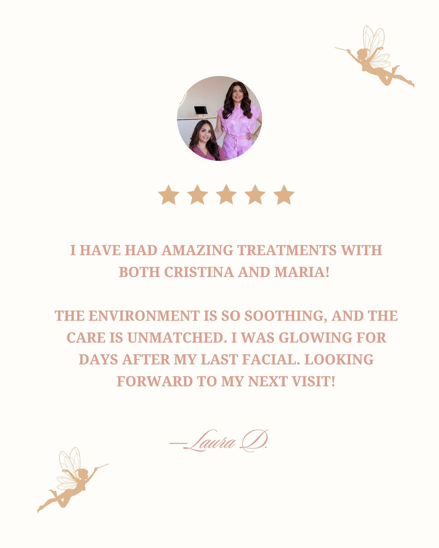 New Google review! 

Did you know you could receive 10% off your next treatment with us if you leave us a Google review?! 😁

Just mention it to us at checkout! 🧚&zwj;♀️🧚&zwj;♀️🧚&zwj;♀️
