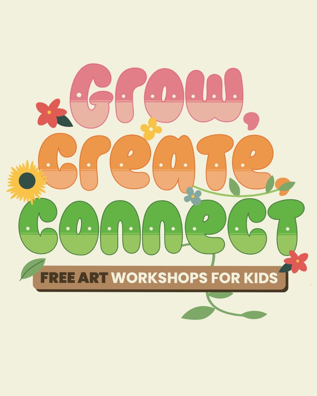 🎨✨ Get ready to grow, create and connect! ✨🌿

Here&rsquo;s a sneak peek at what your little artist can make at our FREE school holiday art workshops 👇

🌸 Mosaic Garden
🎨 Watercolour Garden
🖼 Collage Garden

📅 Monday 7 &amp; 14 July
⏰ 9.30am, 1