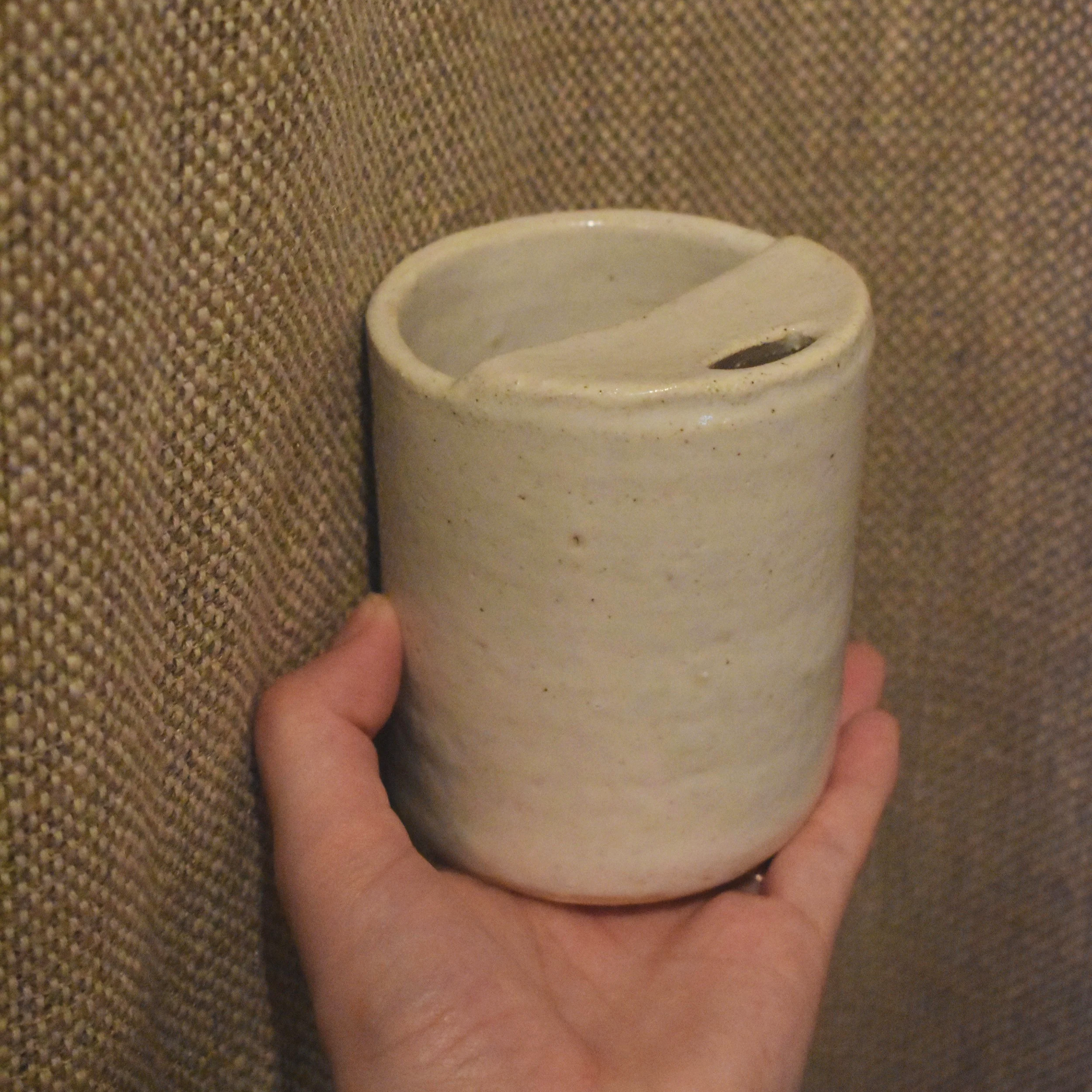 vanilla bean traveling tumbler