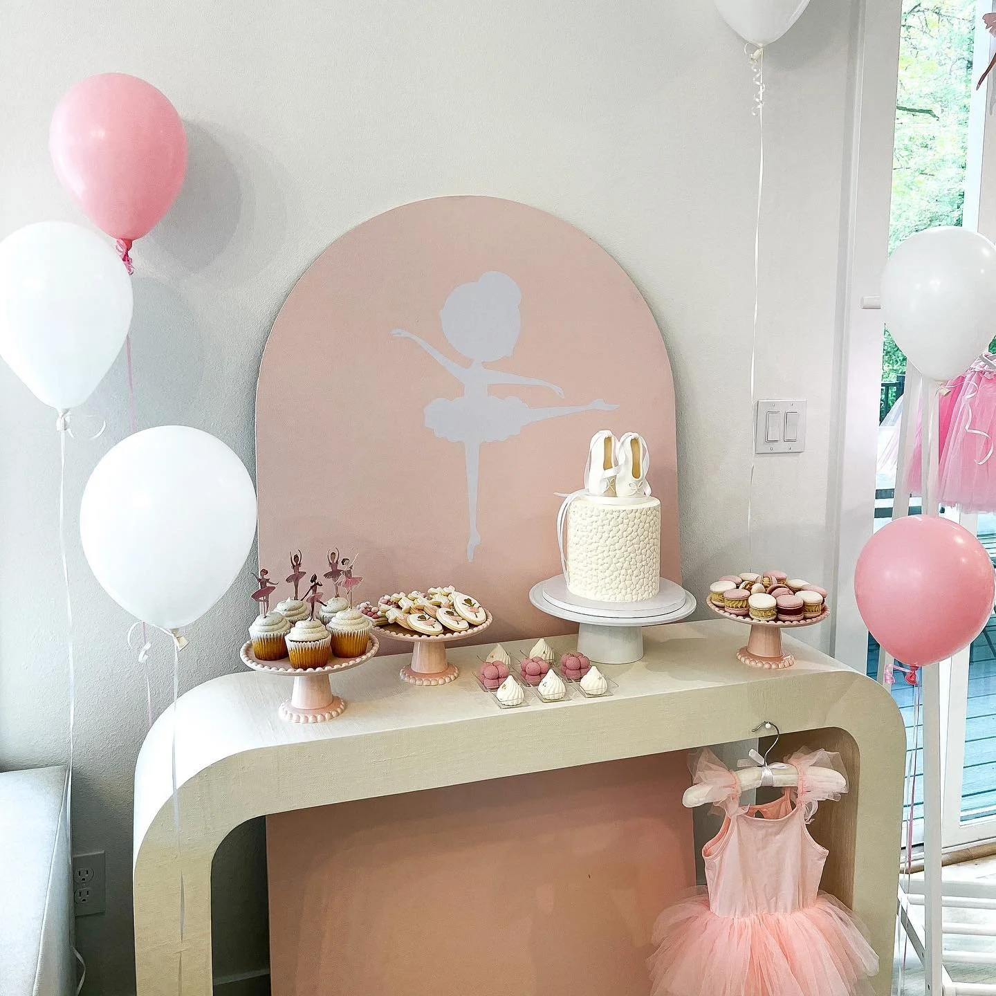 custom decal for a ballerina birthday