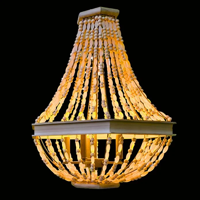 Wood French Empire - L 29” x 24” - M 24” x 19”