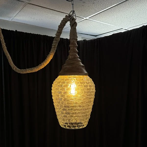 Beehive w rope - 19” x 9”