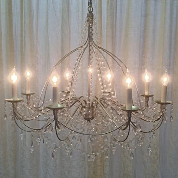 L Foxy Chandelier - 32” x 34”