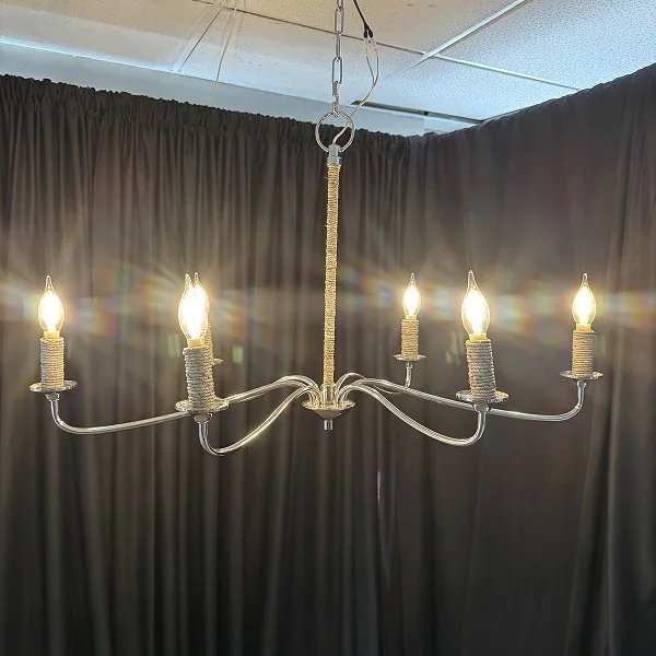 Silver 6 Arm - 18” x 32”
