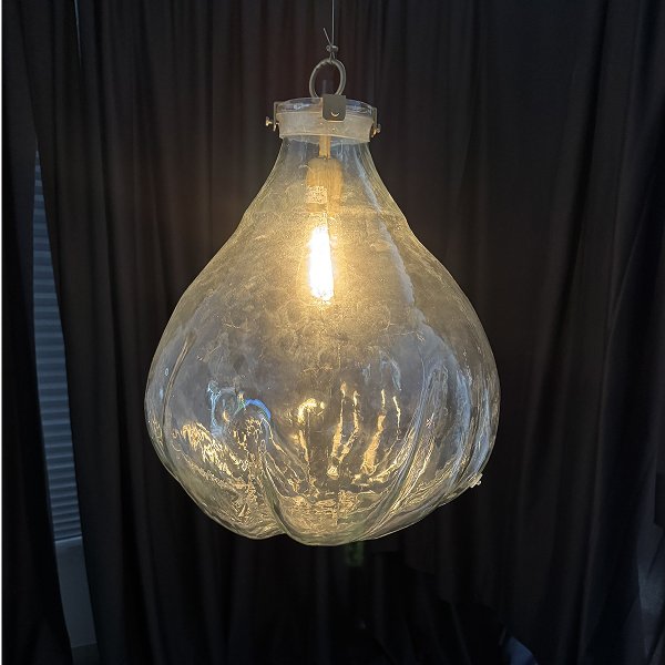 Glass Clear Teardrop - 21” x 13”