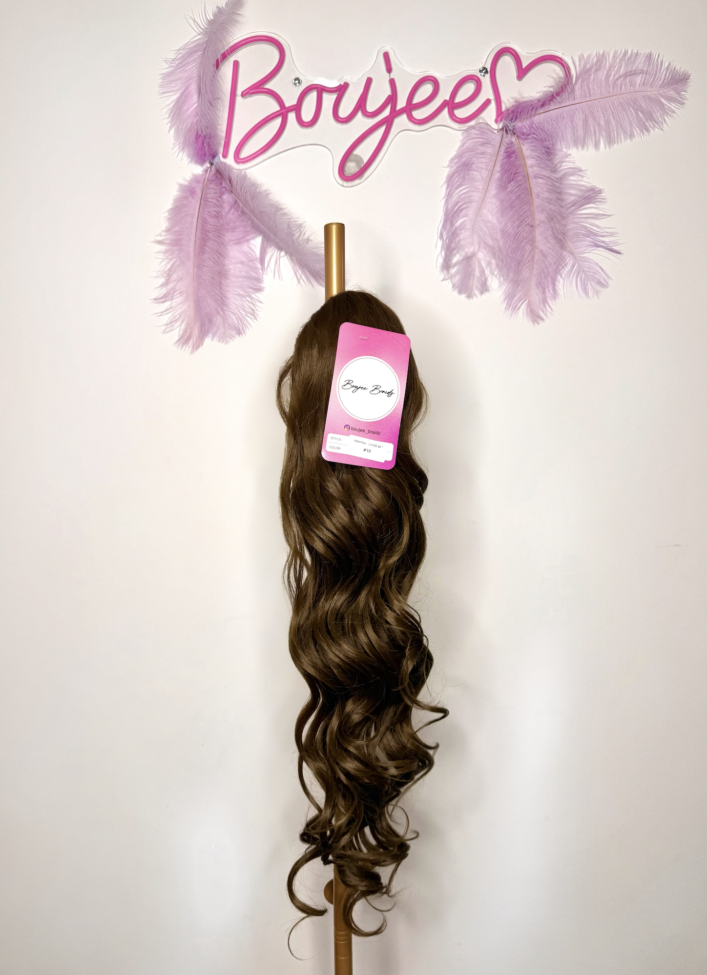 Bounce Curl Light Brown 28"