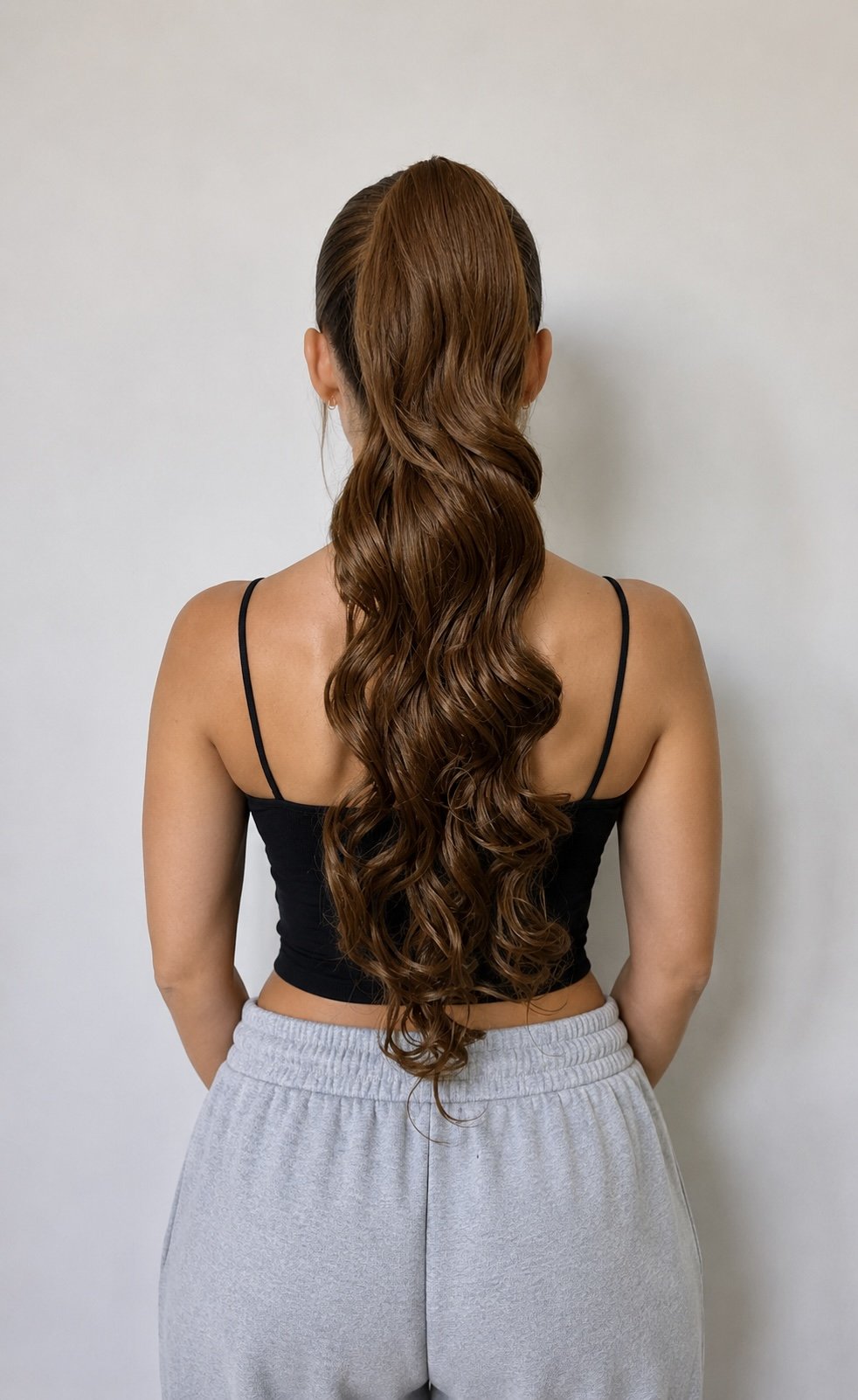 Bounce Curl Light Brown 28"