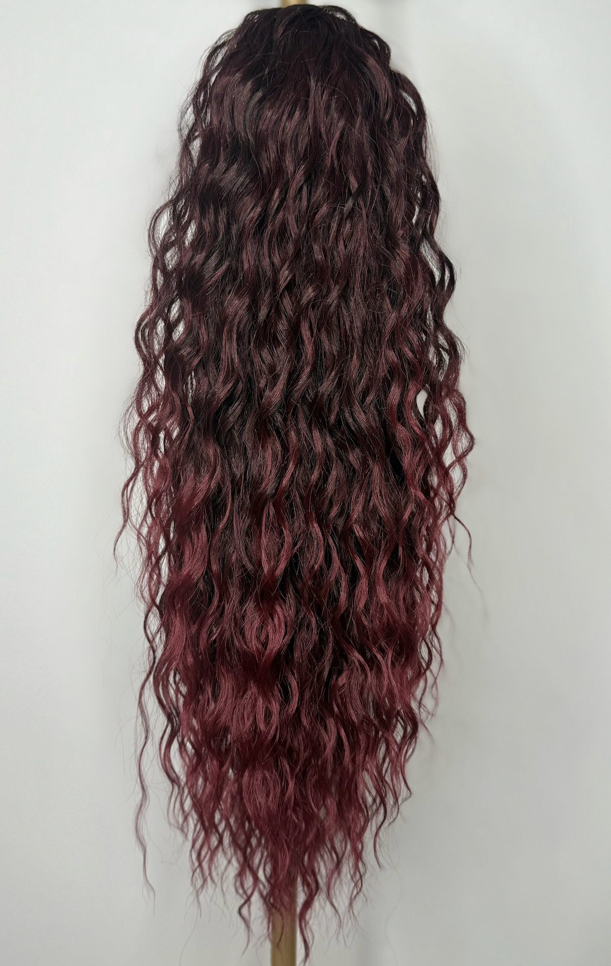 Burgundy Mermaid Wave 21"