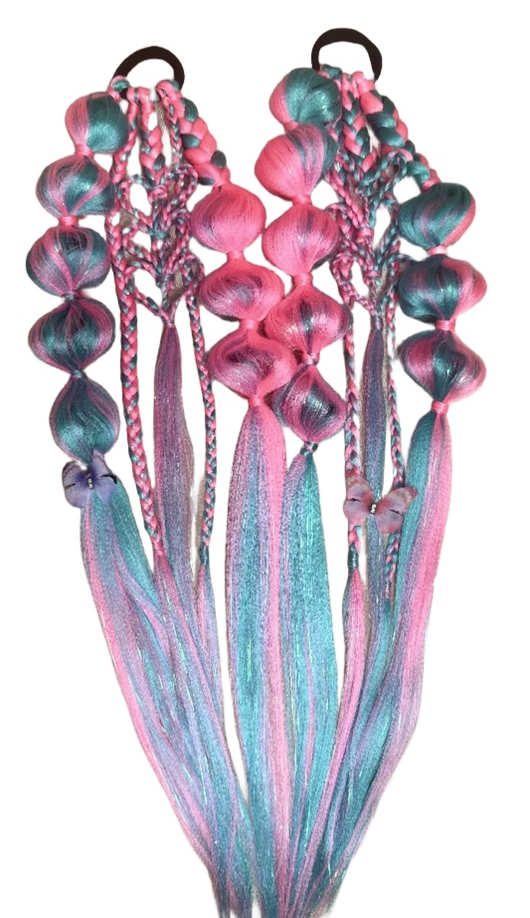 Turquoise Pink Watermelon Ponyz