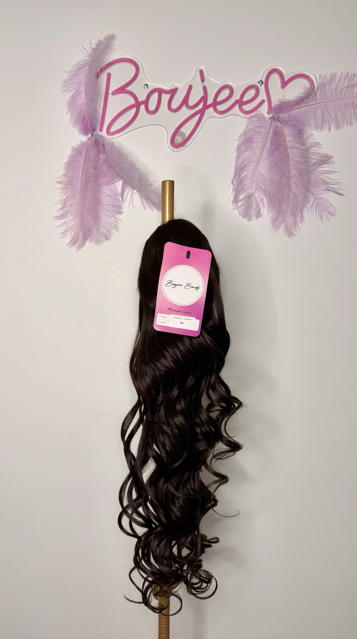 Brown#6 Bounce Curl 28"