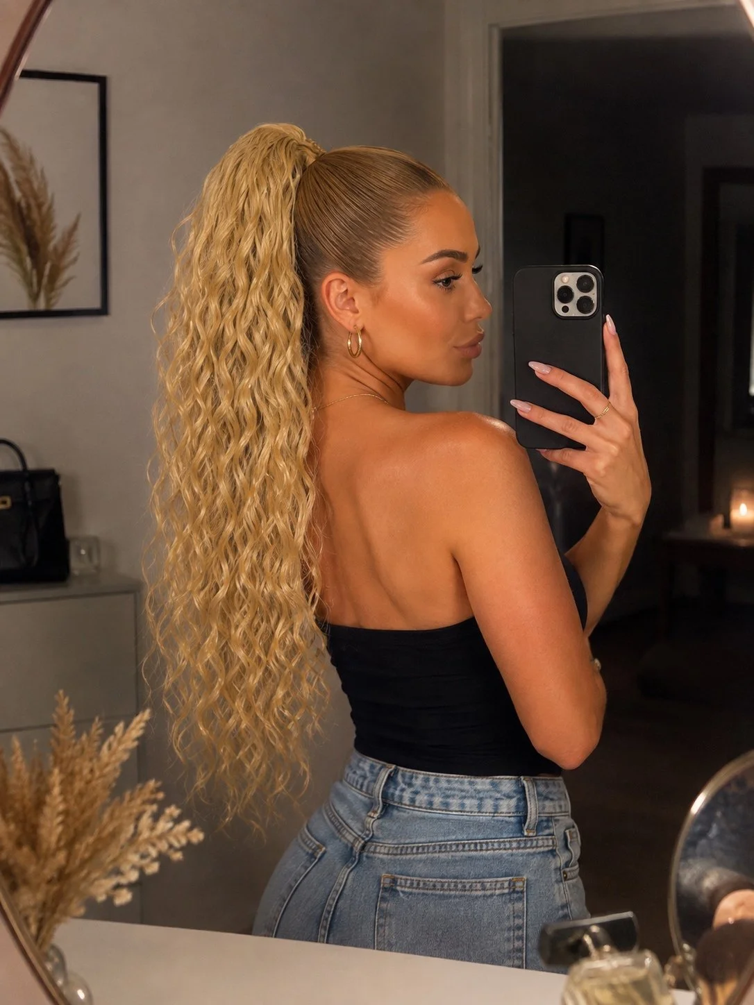 Light Honey Blonde 28" Ocean Wave